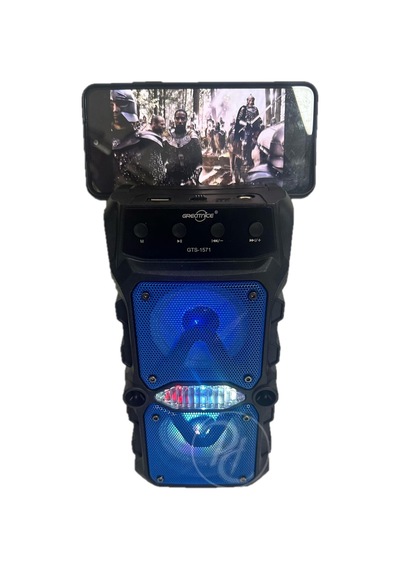 Karaoke Bluetooth Hoparlör Taşınabilir Kablosuz Usb Subwoofer Rgb Işık Fm Sd Mikrofonlu Ses Bombası
