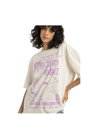 Bıllabong Billabong High On Life Kadın Mavi Tişört 4194 Çok Renkli