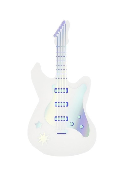 Meri Meri - Elektro Gitar Peçete - L - 16 Adet