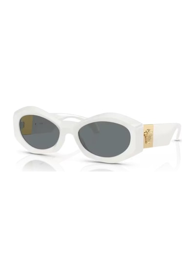 Versace Ve 4466u 546280 54 Kadın Geometrik Beyaz Kemik Güneş Gözlüğü Beyaz