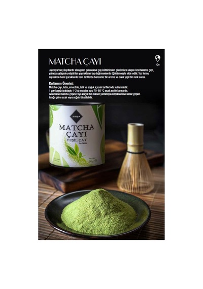 Matcha Çayı - Toz Yeşil Çay - 811170715