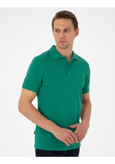 Pierre Cardin Erkek Yeşil Tişört Basic 50306448-vr054 Yeşil