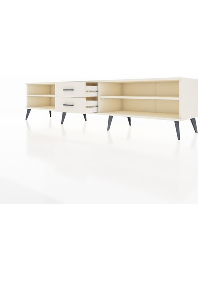 Hyperion Tv Ünitesi 2 Raflı 2 Çekmeceli 220x44x51 Aytaşı-aytaşı Aytası/aytası - Aytası Hyperion Tv Ünitesi 2 Raflı 2 Çekmeceli 220x44x51 Aytaşı-aytaşı Aytası/aytası - Aytası