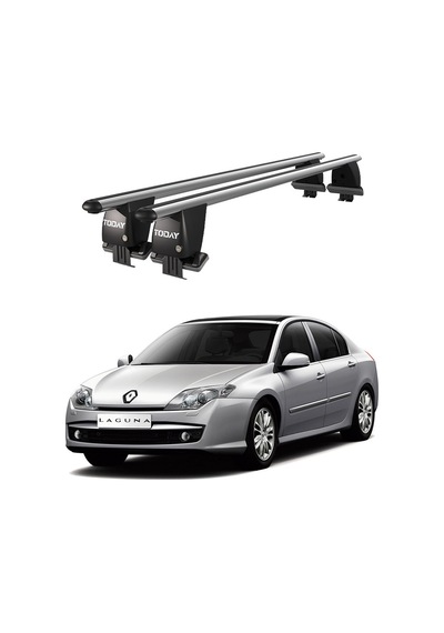 Renault Laguna Iıı 2008 Ve Sonrası Oluksuz Kilitli Ara Atkı Port Bagaj Tavan Barı