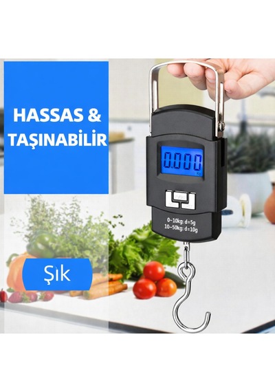 50kg Hassas Dijital El Kantarı: Her Yükü Hafifleten Akıllı Terazi