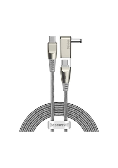 Gelecek_Market Baseus One For Two Fast Charching Type C To Type C + Dc 100W 2 Me