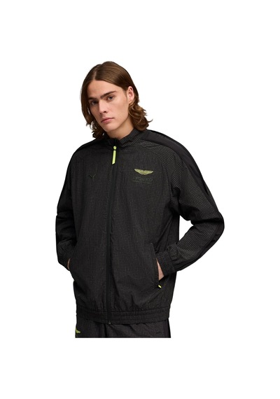 635378-01 Puma Amf1 T7 Oversized Jacket Erkek Ceket Siyah 635378-01 Siyah