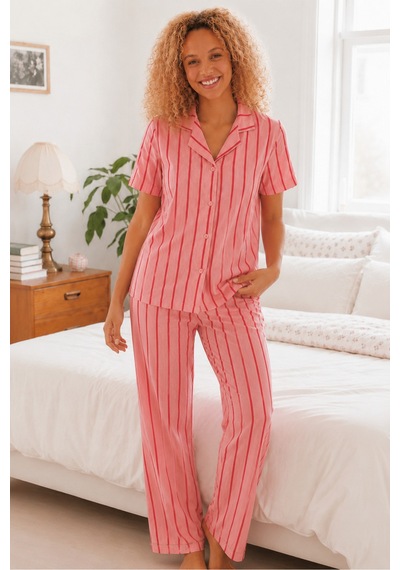 Norcia Sports Pembe Kırmızı Çizgili Bürümcük Kumaş Pijama Takımı 4647-pembe Çok Renkli - 929322941 Çok Renkli - 929322941 Çok Renkli Norcia Sports Pembe Kırmızı Çizgili Bürümcük Kumaş Pijama Takımı 4647-pembe Çok Renkli - 929322941 Çok Renkli - 929322941 Çok Renkli