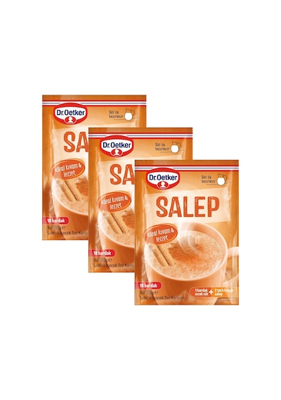 Dr. Oetker Salep 243 Gr 18 Bardak X 3 Adet 240 G
