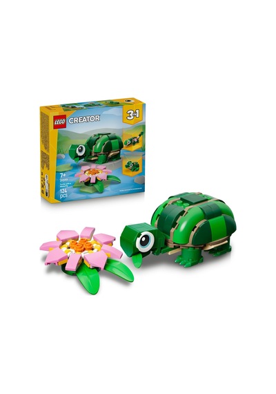 Creator 3'ü 1 Arada Kaplumbağa İle Nilüfer Çiçeği 31377
