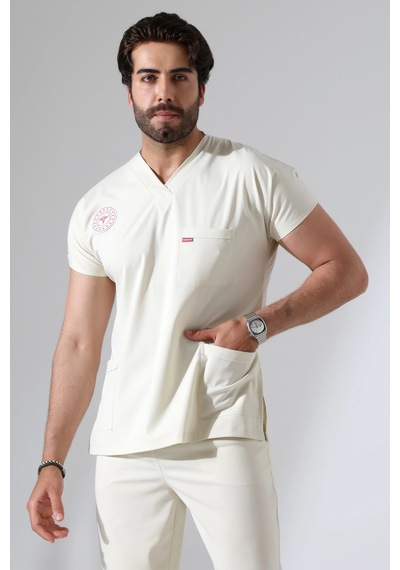 Bflex Unisex Likralı Yarasa Kol Takım - 6452 Ekru