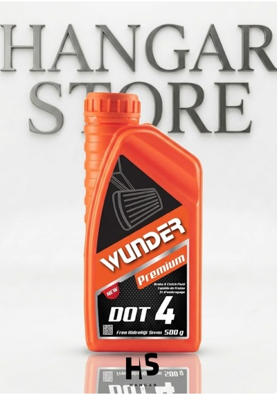Wunder Dot 4 Fren Hidrolik Yağı 500 Ml