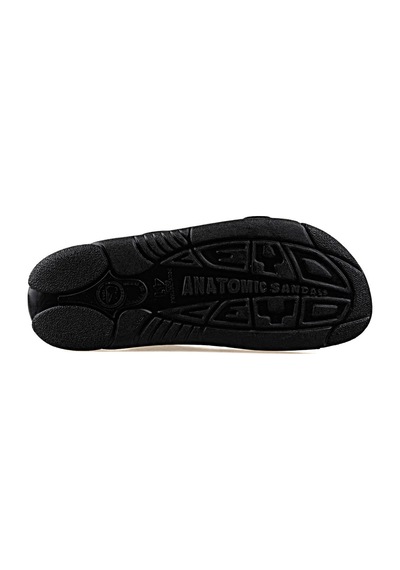 Ceyo 1200-4 Siyah Erkek Anatomik Sandalet 2199 Siyah