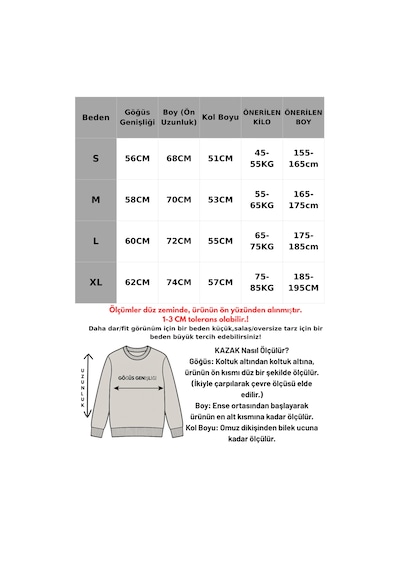 Madmext Gri Oversize Balıkçı Yaka Çizgili Kazak Mg2168 Gri