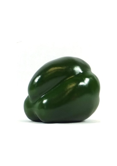 Yapay Yeşil California Biber Dolma Biber 1Adet 10x7 Cm Gerçek Boy