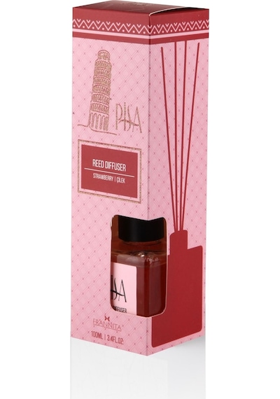 Pisa Çilek Bambu Çubuklu Oda Kokusu 100 ML