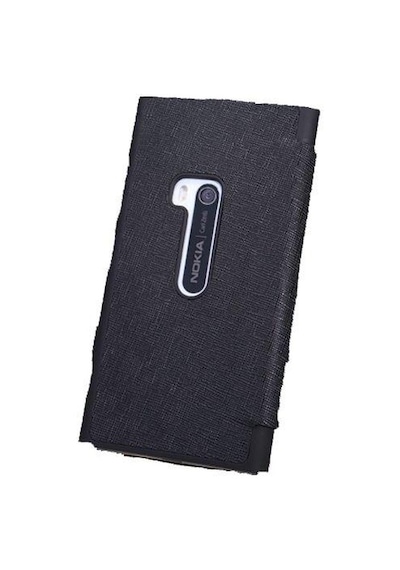 Nillkin Lumia 920 İle Uyumlu Yana Açılan Kapaklı Kılıf Siyah Renk