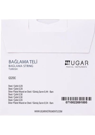 Ugar Gs20c Uzun Sap Bağlama Teli 0.20