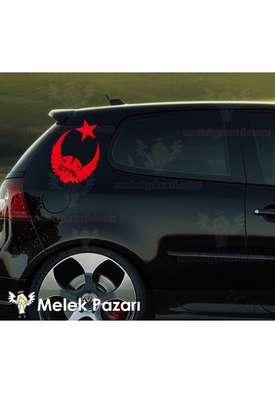Çift Başlı Kartal, Göktürkçe Türk Oto Sticker