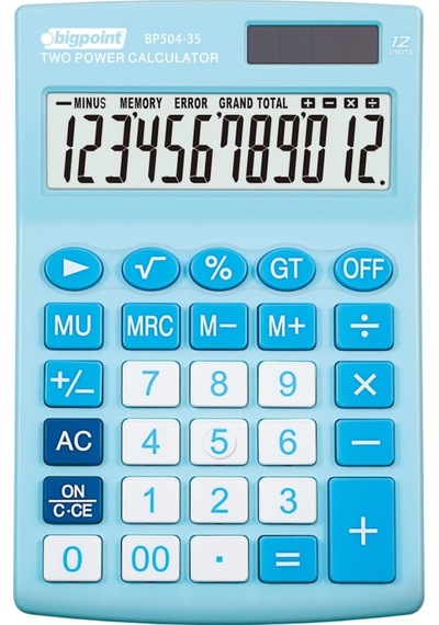 Bigpoint BP504-35 12 Hane Hesap Makinesi