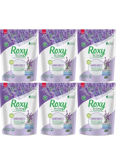 Dalan Roxy Bio Clean Matik Sabun Tozu 800GR Lavanta Bahçesi 6'lı