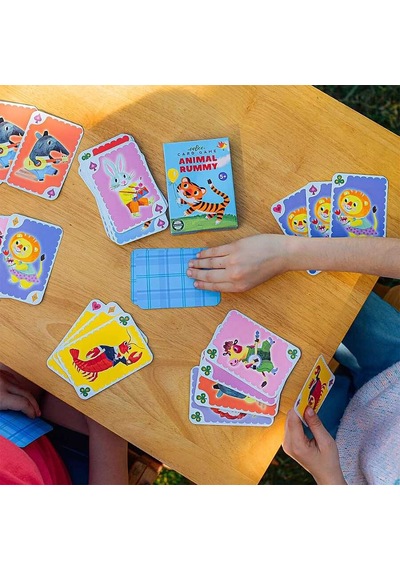 Eeboo Animal Rummy Oyun Kartları