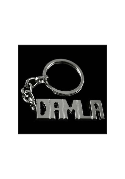 Damla - 115 - - Kmrsfres - İsimli Anahtarlık- Çok Renkli