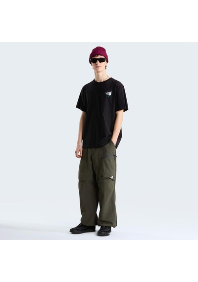 The North Face U Off Pıste Embro Rlx Ss Tee-graphıc Unisex Tişört Nf0a8ja5jk31 Siyah