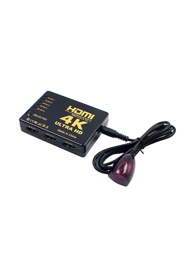Gplus Ifswt-501 5 Port Kumandalı 4K 2160P 3D Uyumlu Hdmi Switch