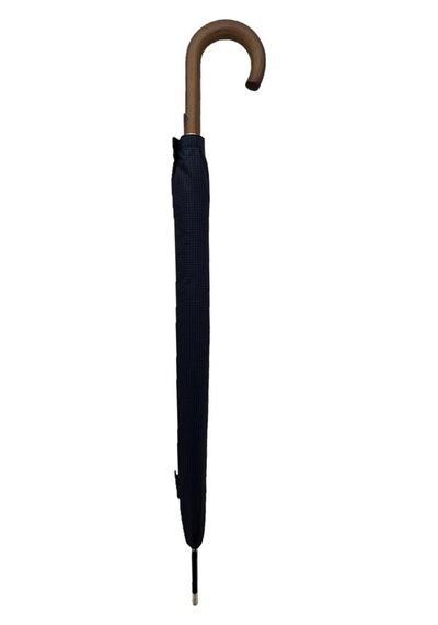 Snotline April A-213g 10 Telli G2 Baston Sap Şemsiye Kareli Siyah