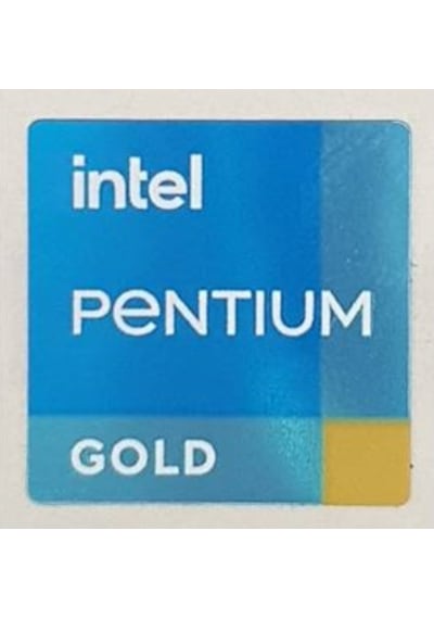 OEM intel PENTIUM GOLD 11. ve 12.ci Nesil Sticker Etiket D95