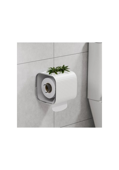 Lavena Dekoratif Banyo Seti Tuvalet Fırçası, Kağıtlık Ve Şık Sepet Beyaz - 710697084 Beyaz