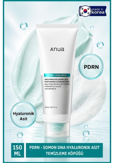 Pdrn - Somon Dna Hyaluronik Asit Temizleme Köpüğü 150 Ml