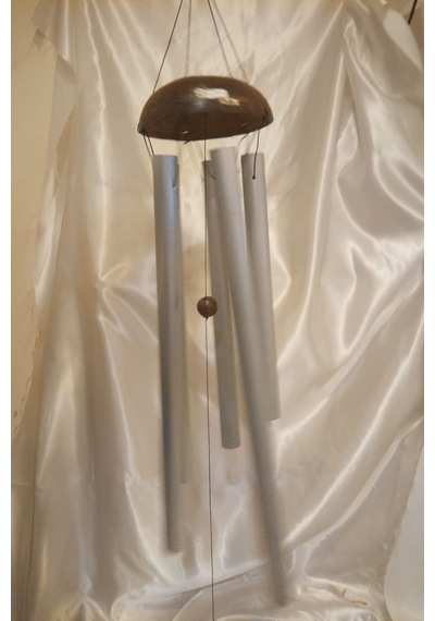 Deprem Zili Çanı Rüzgar Çanı Zili Feng Shui Ejderha Yılı Koruyucu Yin Yang 5 Metal Boru Büyük Boy 01