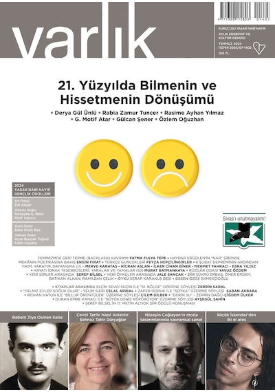 Varlık Dergisi 1402.sayı Temmuz 2024