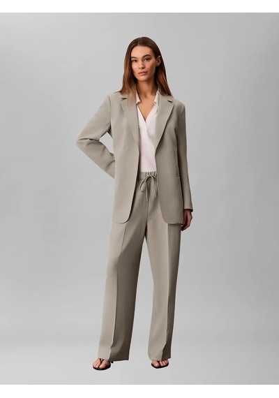 Calvin Klein Casual Twıll Pant, Pez, Xxs Bej Kadın Pantolon