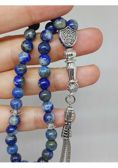 Yasamtohumu Lapis Taşı 33lük Tesbih 6mm 1920 Çok Renkli