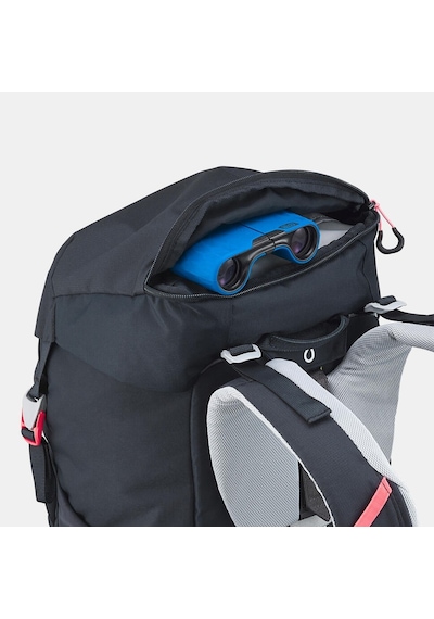 Quechua Çocuk Outdoor Sırt Çantası - 7/15 Yaş - 28 L - Gri - Mh500 Siyah