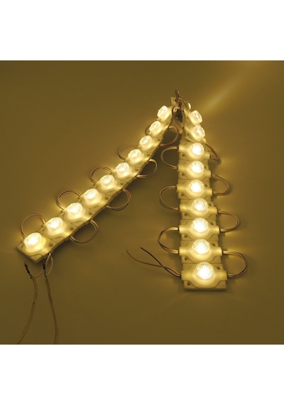 Sunlight Parlak Işık Parmak Mercekli Modül Led 20 Led 12v