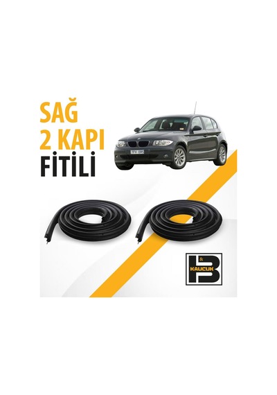 Bmw 1 Serisi E87 2004-2011 Kadifeli Sağ Ön Ve Arka Kapı Fitili Bm02104