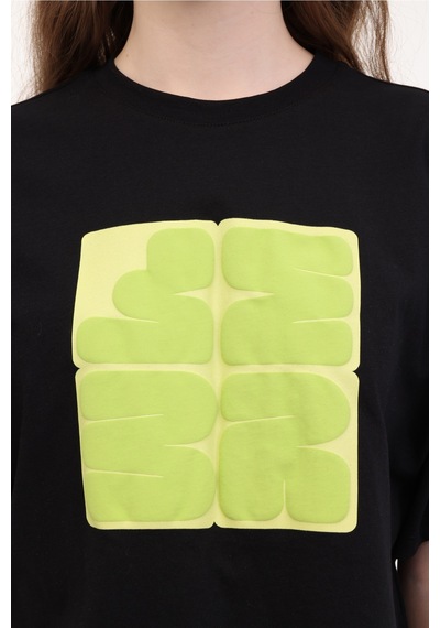 Lumberjack Wl Whıte 11ss9091 5fx Siyah Kadın Kısa Kol T-shirt SIYAH
