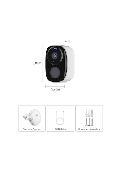 O-kam 3033 Wi-fi Şarjlı 128gb Ip Güvenlik Kamerası Gece Görüşlü O-kam 3033 Wi-fi Şarjlı 128gb Ip Güvenlik Kamerası Gece Görüşlü