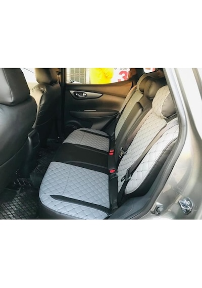 Nissan Qashqai Araca Özel Deri Oto Koltuk Kılıfı (500574247)