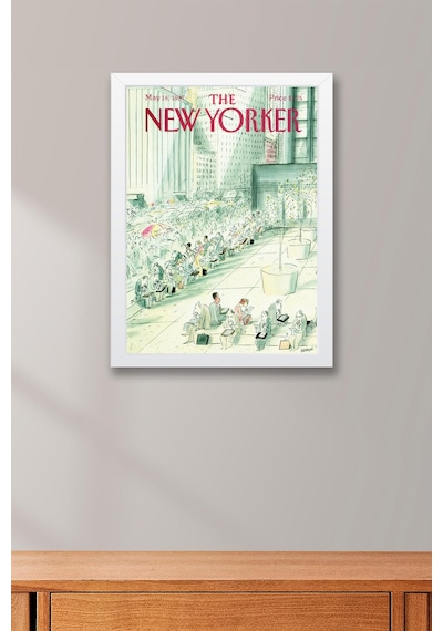 The New Yorker Çerçeveli Tablo May 18 1987