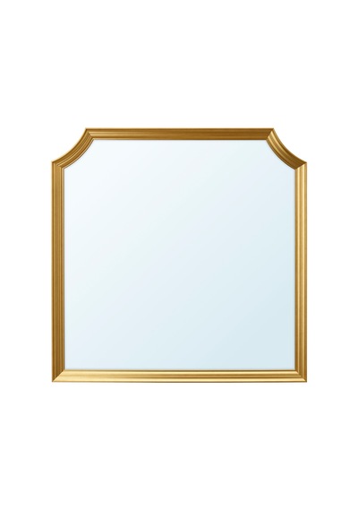 Ikea Svansele Duvar Aynası 78x78 Cm Altın
