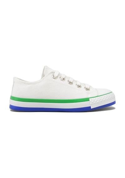 Kanuga Magl1208 Beyaz Unısex Çocuk Bağlı Kısa Converse Beyaz