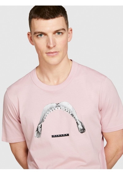 %100 Pamuk Önü Baskılı Bisiklet Yaka T-shirt Erkek Mix T-shirt - 324p3ı1xs103j Çok Renkli