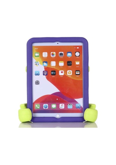 Apple Uyumlu iPad 10.2" 2021 9.nesil Fuchsia Eva Boxer Yumuşak Kılıf Korumalı Kapak