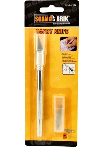 Sb-365 Scan Brik Hobby Knife 6 Yedekli Kretuar