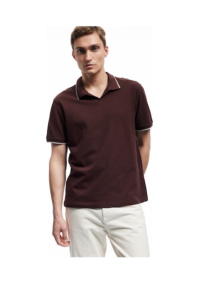 Koton Kontrast Detaylı Pamuklu Pike Kumaş Kısa Kollu Slim Fit Polo Yaka Tişört Bordo 5sam10091mk Bordo Koton Kontrast Detaylı Pamuklu Pike Kumaş Kısa Kollu Slim Fit Polo Yaka Tişört Bordo 5sam10091mk Bordo
